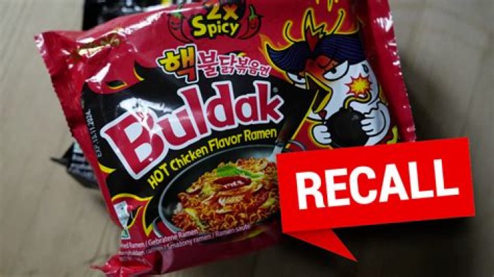Urgent Ramen Recall: Protect Your Health!